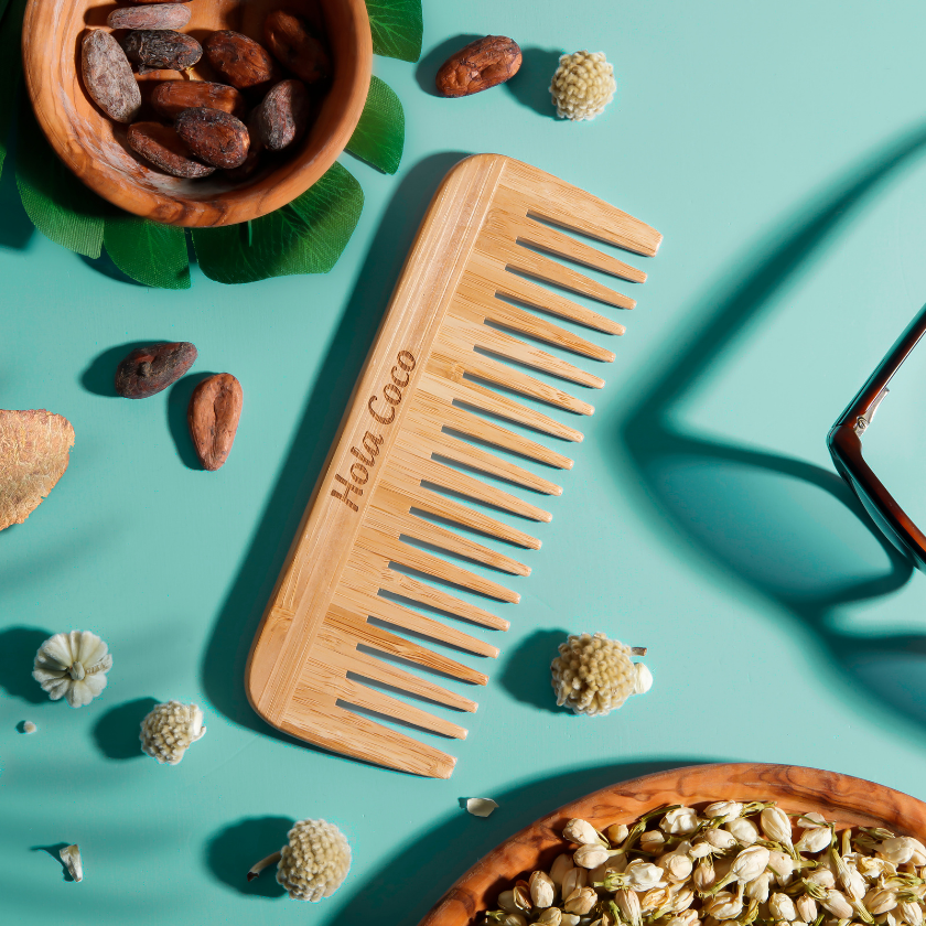 Hola Coco Wide Tooth Bamboo Comb
